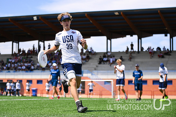 U20 World Junior Ultimate Championships in Logroño, Spain, July 11-18.