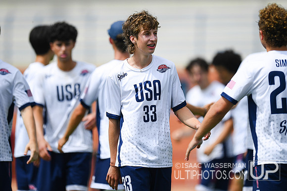 U20 World Junior Ultimate Championships in Logroño, Spain, July 11-18.
