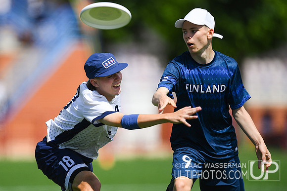 U20 World Junior Ultimate Championships in Logroño, Spain, July 11-18.