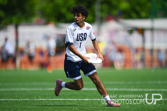U20 World Junior Ultimate Championships in Logroño, Spain, July 11-18.