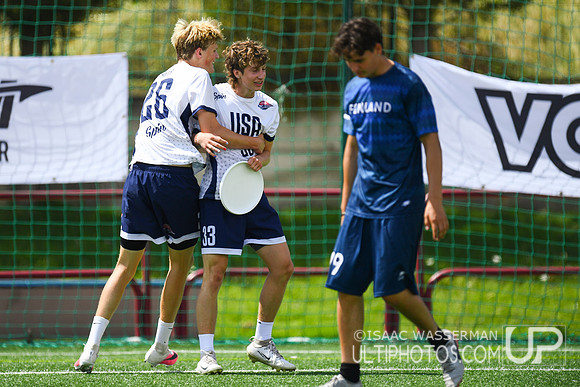 U20 World Junior Ultimate Championships in Logroño, Spain, July 11-18.