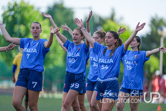 U20 World Junior Ultimate Championships in Logroño, Spain, July 11-18.