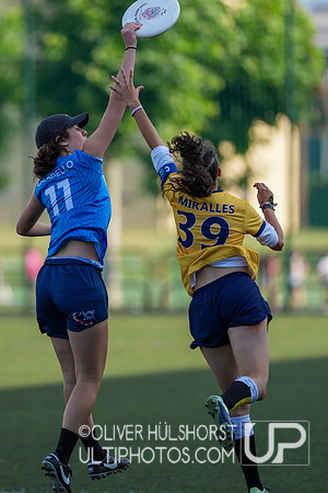 U20 World Junior Ultimate Championships in Logroño, Spain, July 11-18.