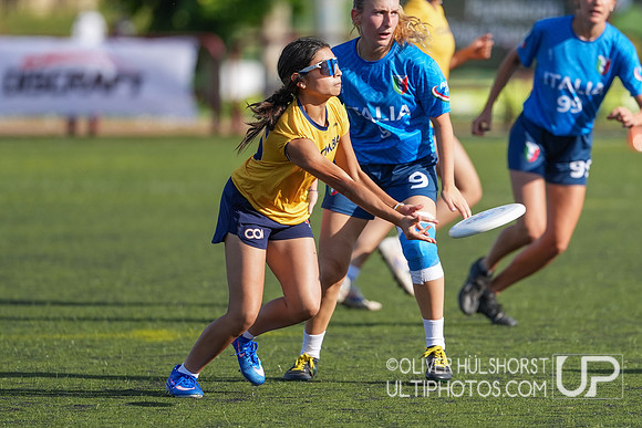 U20 World Junior Ultimate Championships in Logroño, Spain, July 11-18.