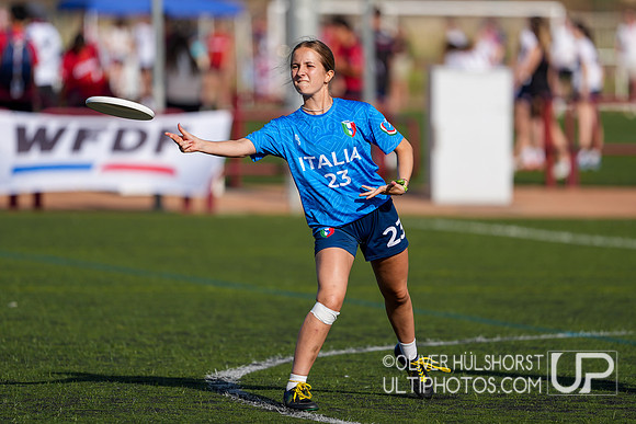U20 World Junior Ultimate Championships in Logroño, Spain, July 11-18.