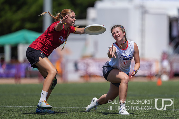 U20 World Junior Ultimate Championships in Logroño, Spain, July 11-18.