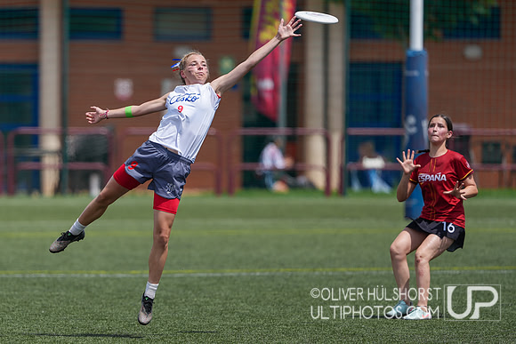 U20 World Junior Ultimate Championships in Logroño, Spain, July 11-18.