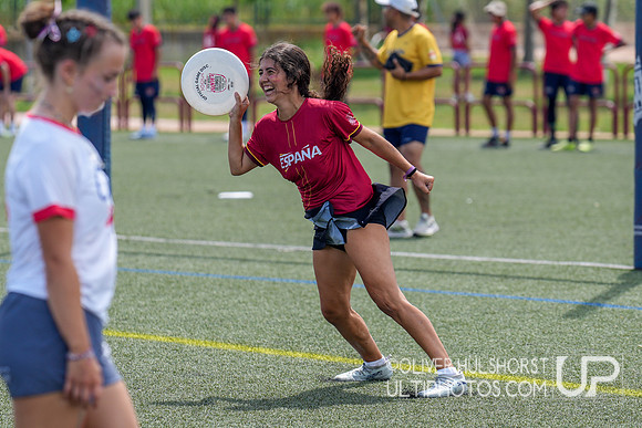 U20 World Junior Ultimate Championships in Logroño, Spain, July 11-18.