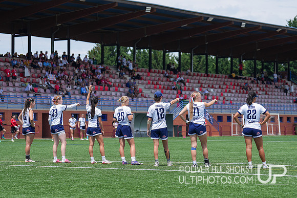U20 World Junior Ultimate Championships in Logroño, Spain, July 11-18.