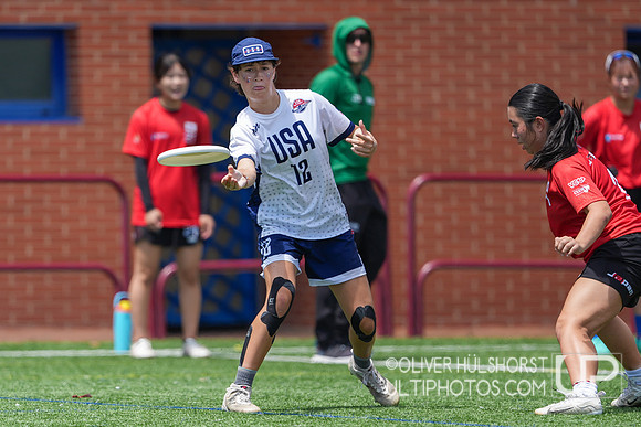 U20 World Junior Ultimate Championships in Logroño, Spain, July 11-18.
