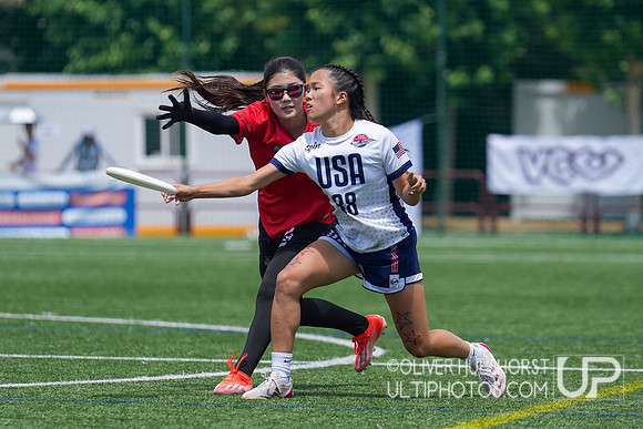 U20 World Junior Ultimate Championships in Logroño, Spain, July 11-18.
