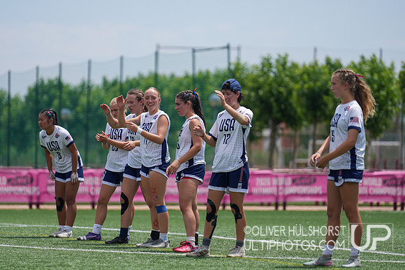 U20 World Junior Ultimate Championships in Logroño, Spain, July 11-18.