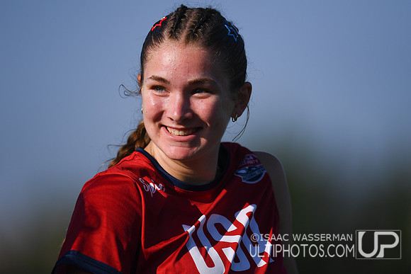 U20 World Junior Ultimate Championships in Logroño, Spain, July 11-18.