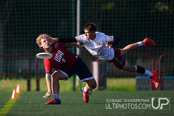U20 World Junior Ultimate Championships in Logroño, Spain, July 11-18.