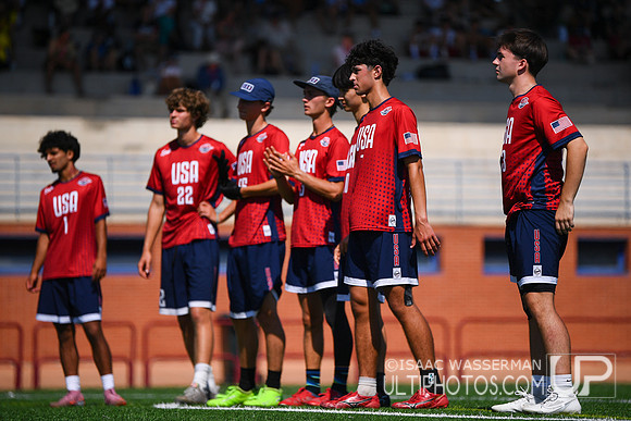 U20 World Junior Ultimate Championships in Logroño, Spain, July 11-18.
