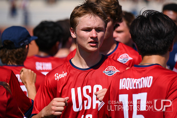 U20 World Junior Ultimate Championships in Logroño, Spain, July 11-18.