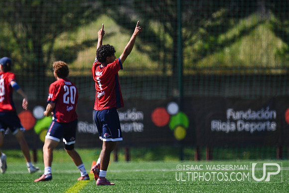 U20 World Junior Ultimate Championships in Logroño, Spain, July 11-18.