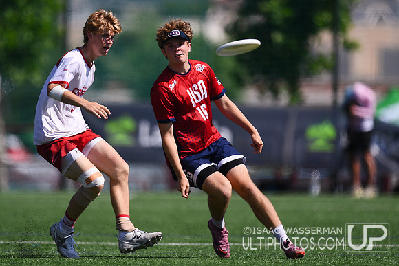 U20 World Junior Ultimate Championships in Logroño, Spain, July 11-18.