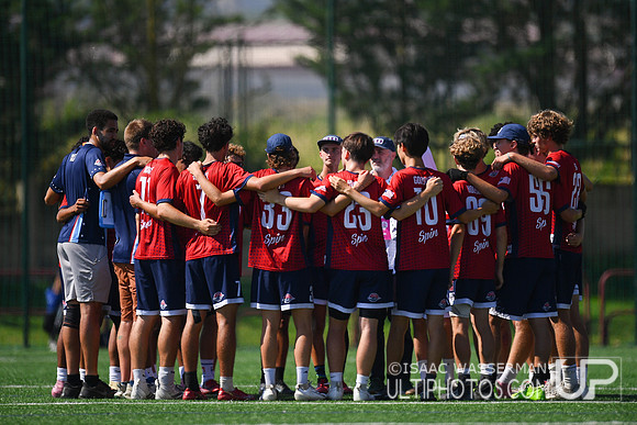 U20 World Junior Ultimate Championships in Logroño, Spain, July 11-18.