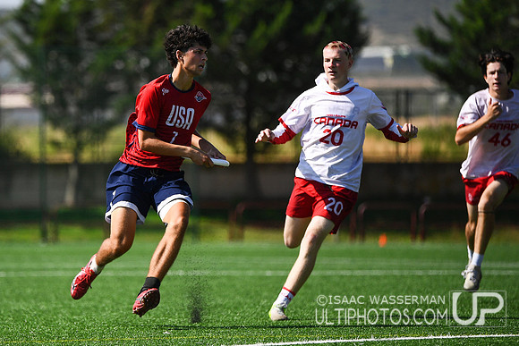 U20 World Junior Ultimate Championships in Logroño, Spain, July 11-18.