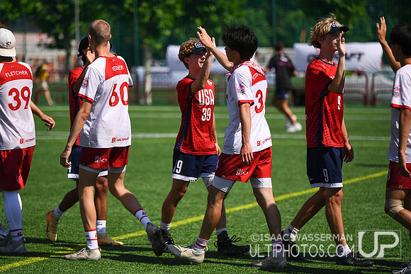 U20 World Junior Ultimate Championships in Logroño, Spain, July 11-18.