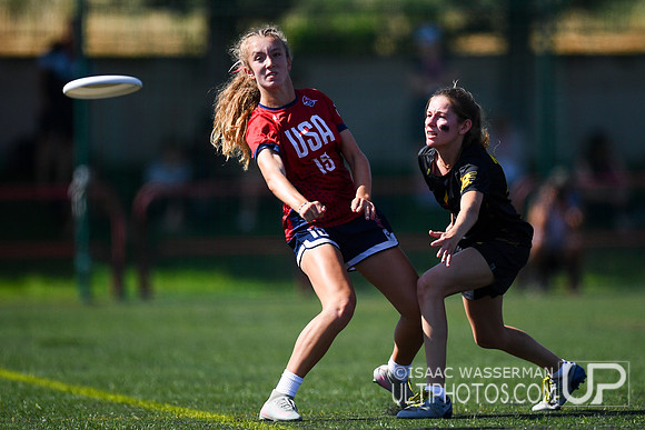 U20 World Junior Ultimate Championships in Logroño, Spain, July 11-18.