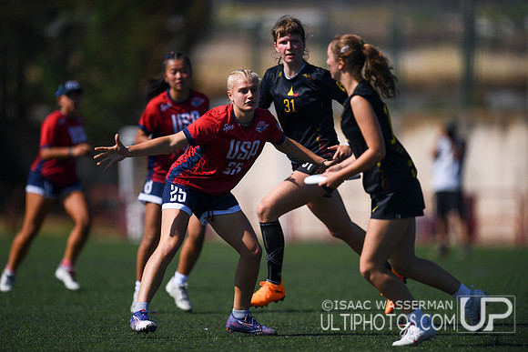 U20 World Junior Ultimate Championships in Logroño, Spain, July 11-18.