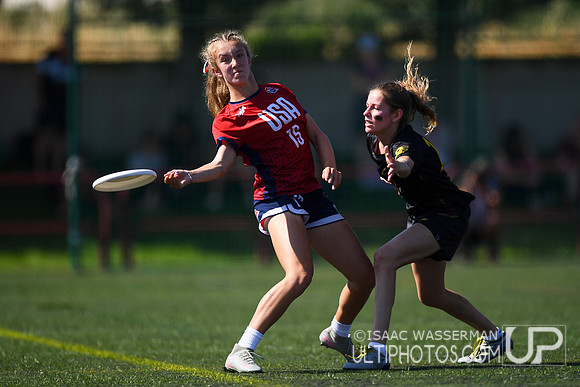 U20 World Junior Ultimate Championships in Logroño, Spain, July 11-18.