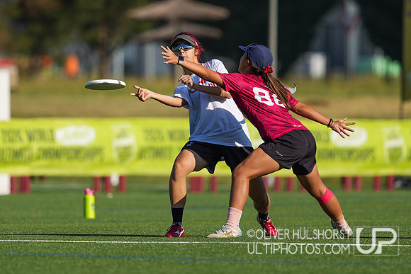 U20 World Junior Ultimate Championships in Logroño, Spain, July 11-18.