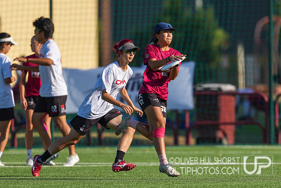 U20 World Junior Ultimate Championships in Logroño, Spain, July 11-18.