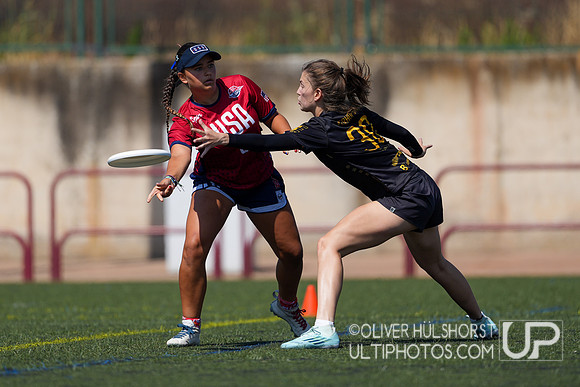 U20 World Junior Ultimate Championships in Logroño, Spain, July 11-18.