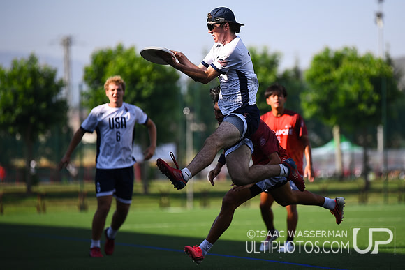 U20 World Junior Ultimate Championships in Logroño, Spain, July 11-18.