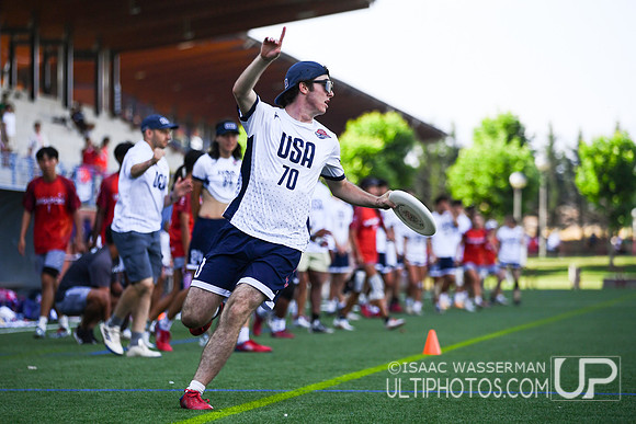 U20 World Junior Ultimate Championships in Logroño, Spain, July 11-18.