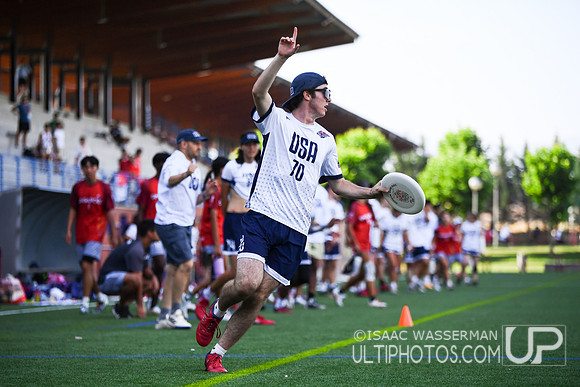U20 World Junior Ultimate Championships in Logroño, Spain, July 11-18.