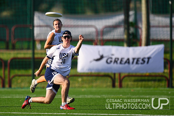U20 World Junior Ultimate Championships in Logroño, Spain, July 11-18.
