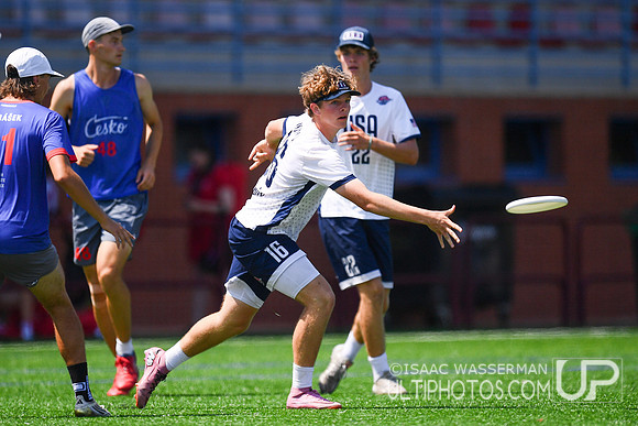 U20 World Junior Ultimate Championships in Logroño, Spain, July 11-18.