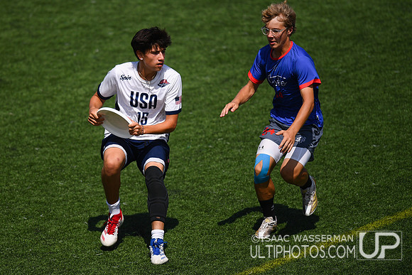 U20 World Junior Ultimate Championships in Logroño, Spain, July 11-18.