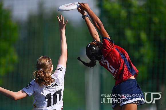 U20 World Junior Ultimate Championships in Logroño, Spain, July 11-18.