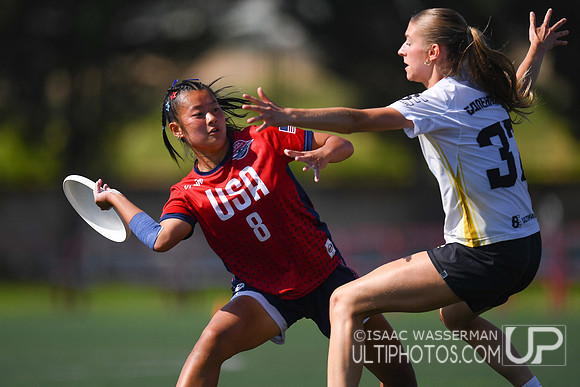 U20 World Junior Ultimate Championships in Logroño, Spain, July 11-18.