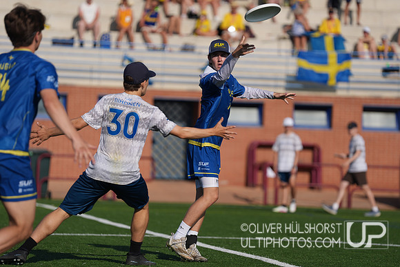 U20 World Junior Ultimate Championships in Logroño, Spain, July 11-18.
