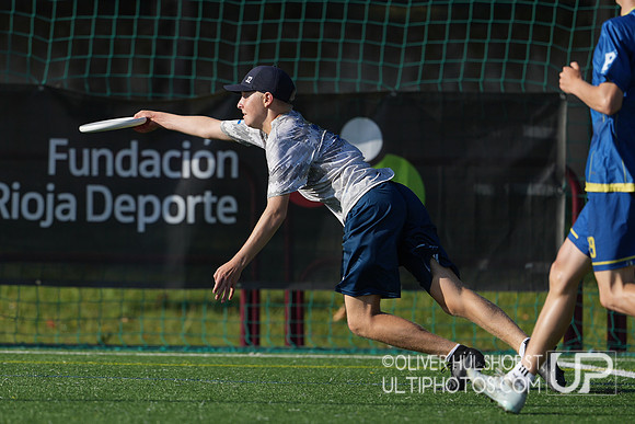U20 World Junior Ultimate Championships in Logroño, Spain, July 11-18.