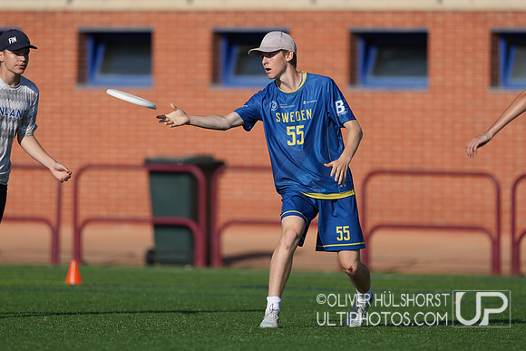 U20 World Junior Ultimate Championships in Logroño, Spain, July 11-18.