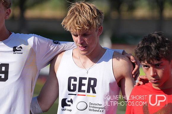 U20 World Junior Ultimate Championships in Logroño, Spain, July 11-18.