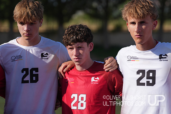 U20 World Junior Ultimate Championships in Logroño, Spain, July 11-18.