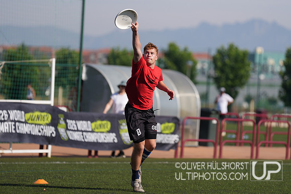 U20 World Junior Ultimate Championships in Logroño, Spain, July 11-18.