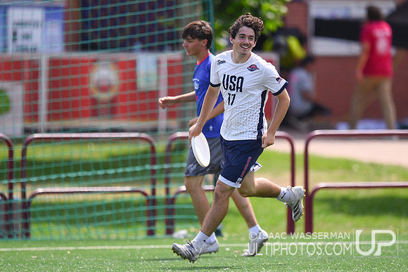 U20 World Junior Ultimate Championships in Logroño, Spain, July 11-18.