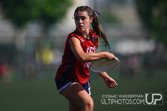 U20 World Junior Ultimate Championships in Logroño, Spain, July 11-18.
