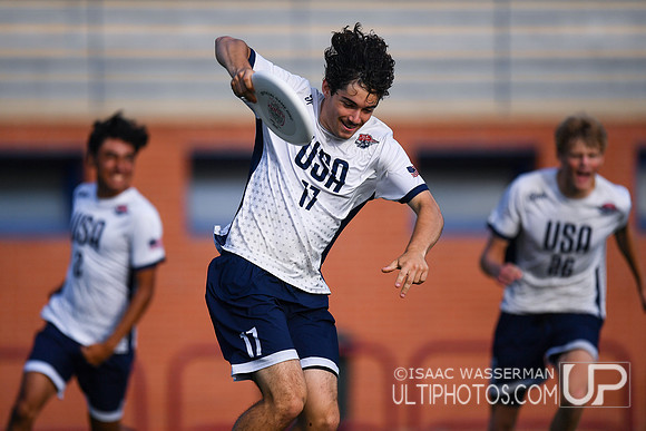 U20 World Junior Ultimate Championships in Logroño, Spain, July 11-18.