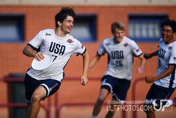 U20 World Junior Ultimate Championships in Logroño, Spain, July 11-18.