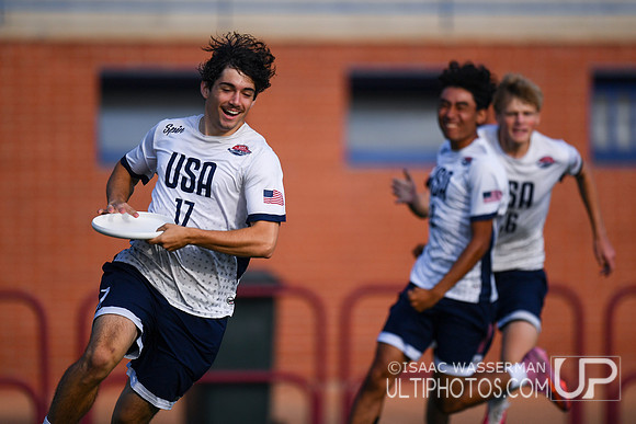 U20 World Junior Ultimate Championships in Logroño, Spain, July 11-18.